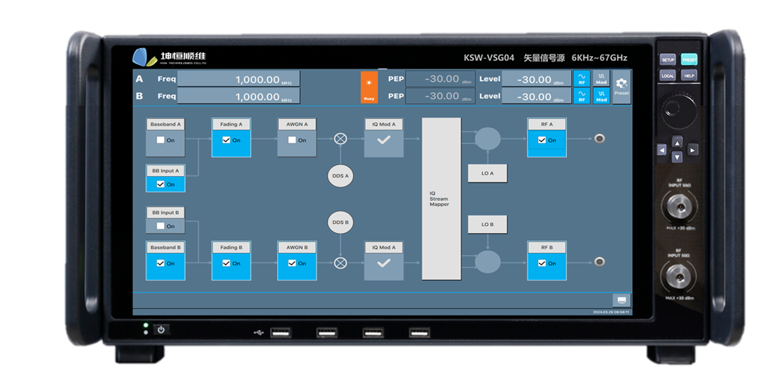 KSW-VSG04矢量信号发生器（信号源）